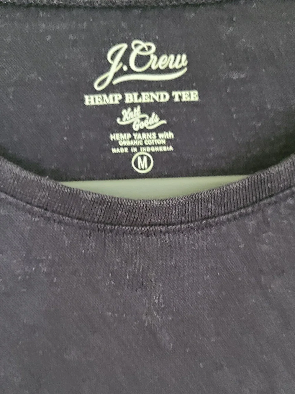 J. Crew Hemp T-shirt